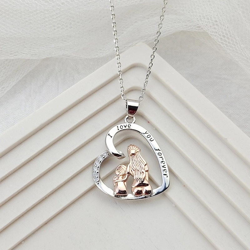Heart Shaped Mother's Day Necklace