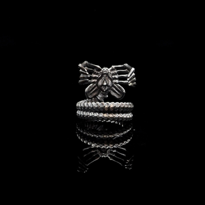 Original handmade niche classic motorcycle shaped ring