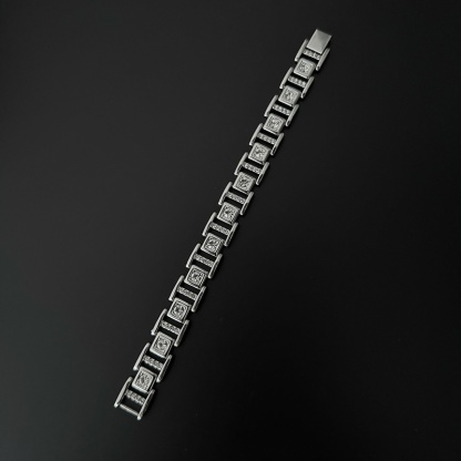 Diamond Square Bracelet