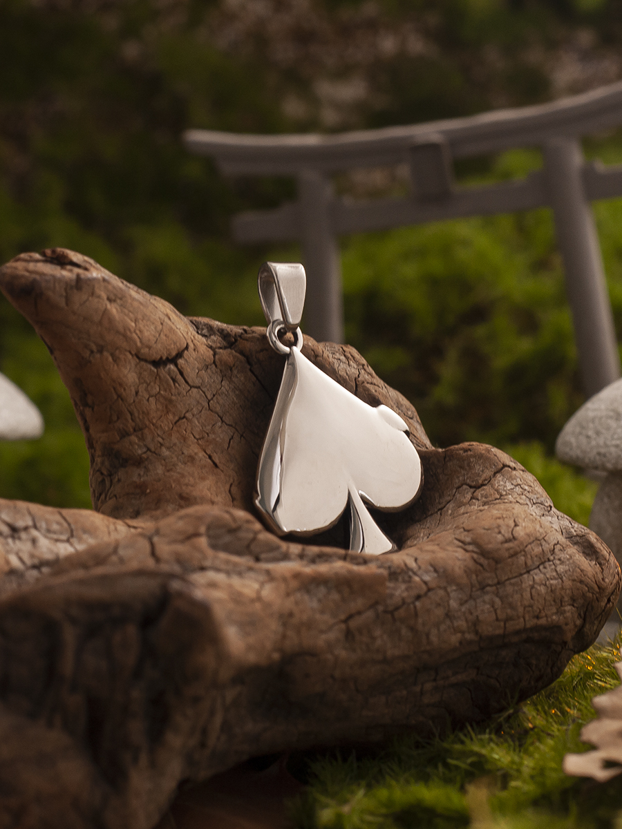 Classic Spade Ace Necklace