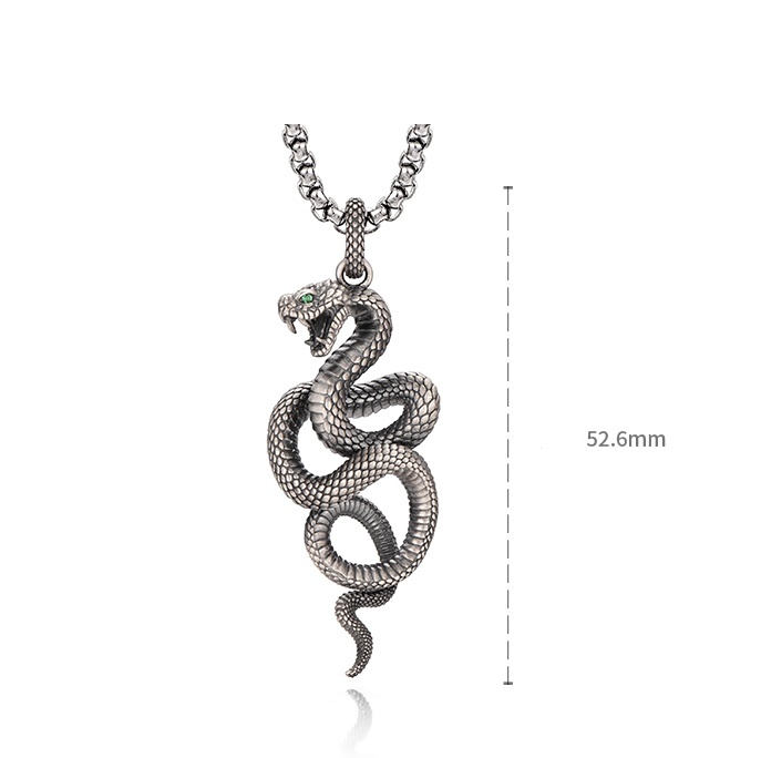 Spirit snake necklace