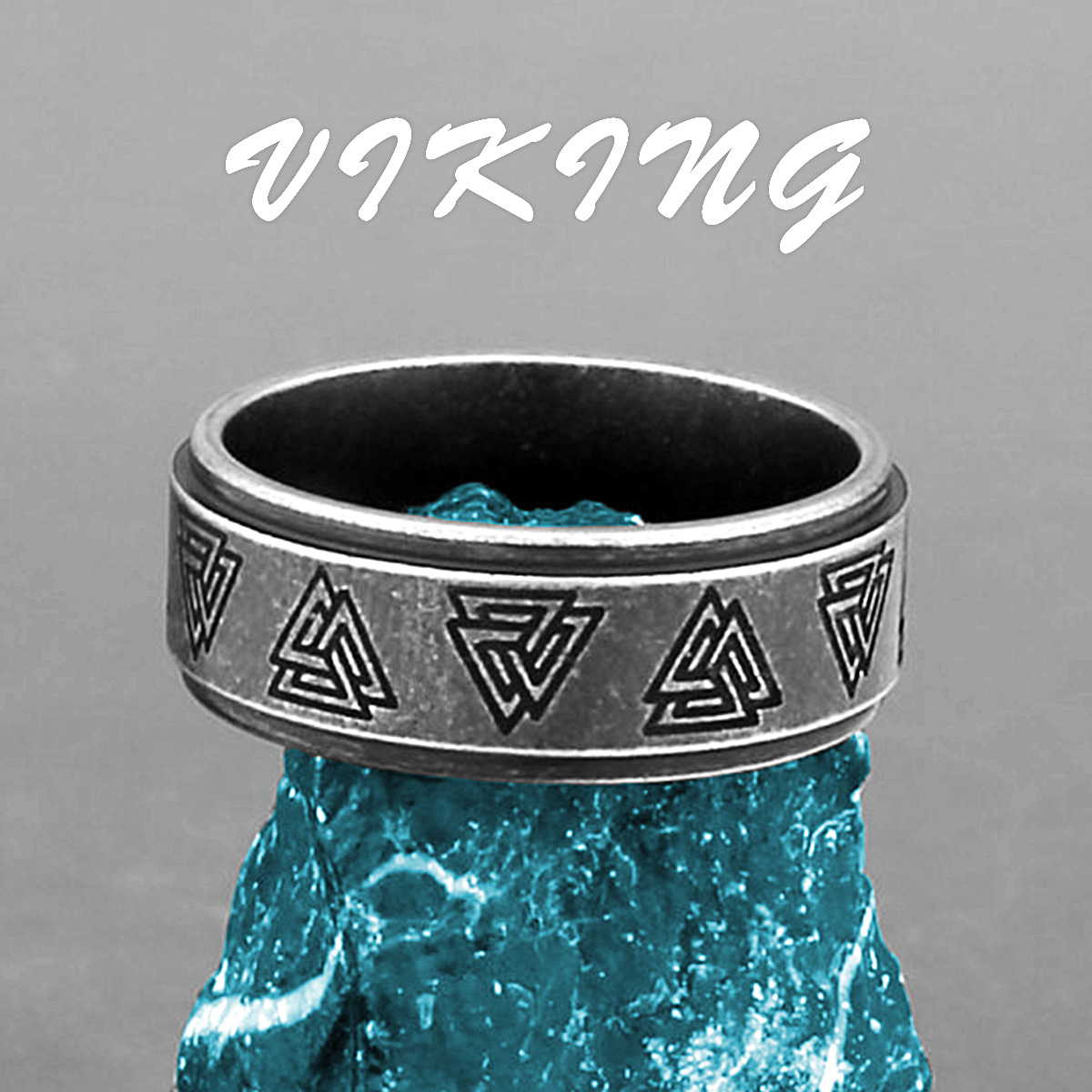 Viking Odin Rune Ring