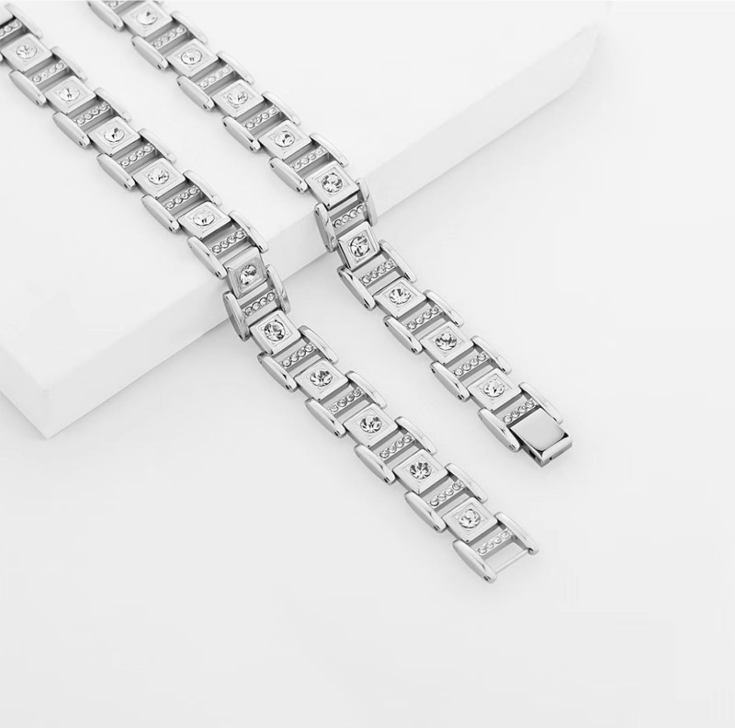 Diamond Square Bracelet