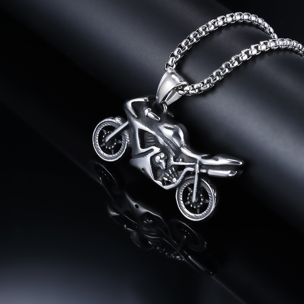 Personalized Motorcycle Necklace