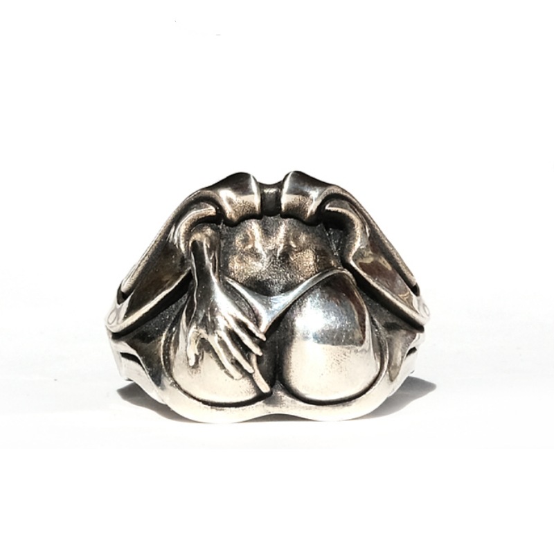 925 silver butt ring