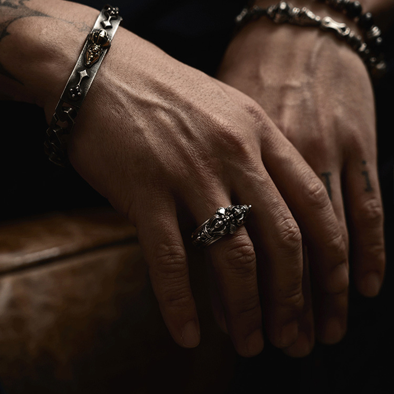 Crown Clown 925 Sterling Silver Ring