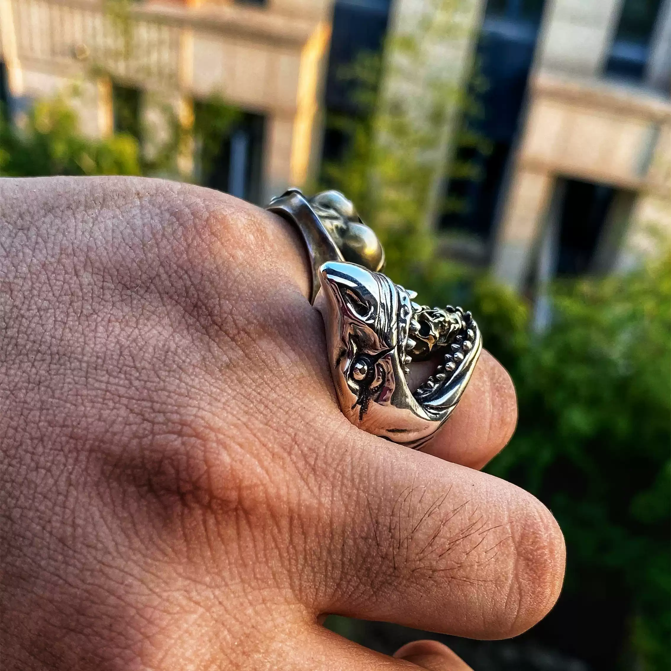 Handmade Personalized Skull Rings