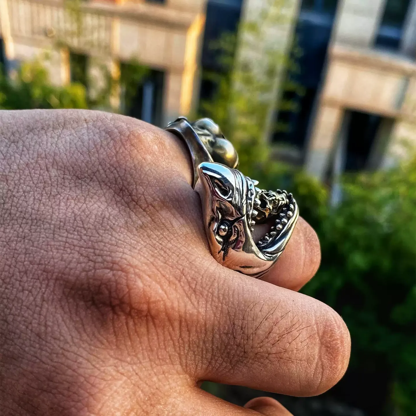 Handmade Personalized Skull Rings