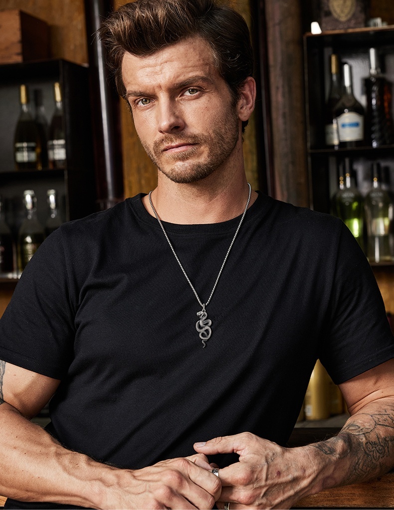 Spirit snake necklace