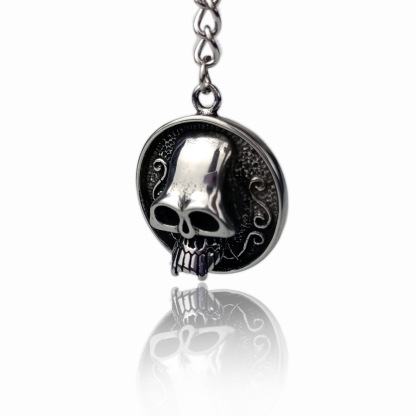 Silver Skull Necklace