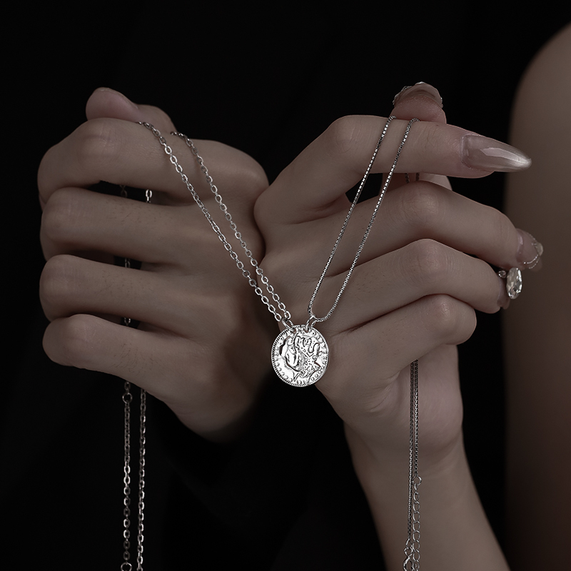 Deer puzzle couple necklace