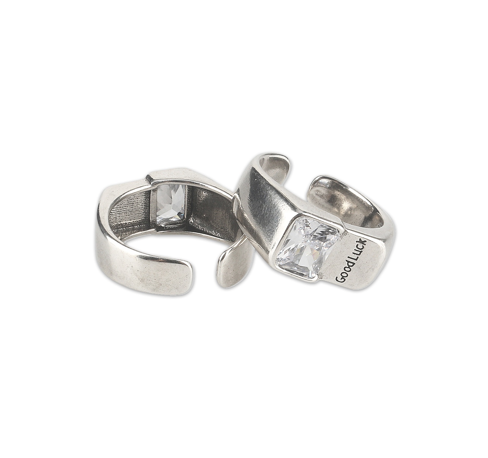 Square Diamond Lucky Ring