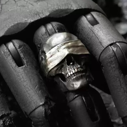 Blind Skull Ring