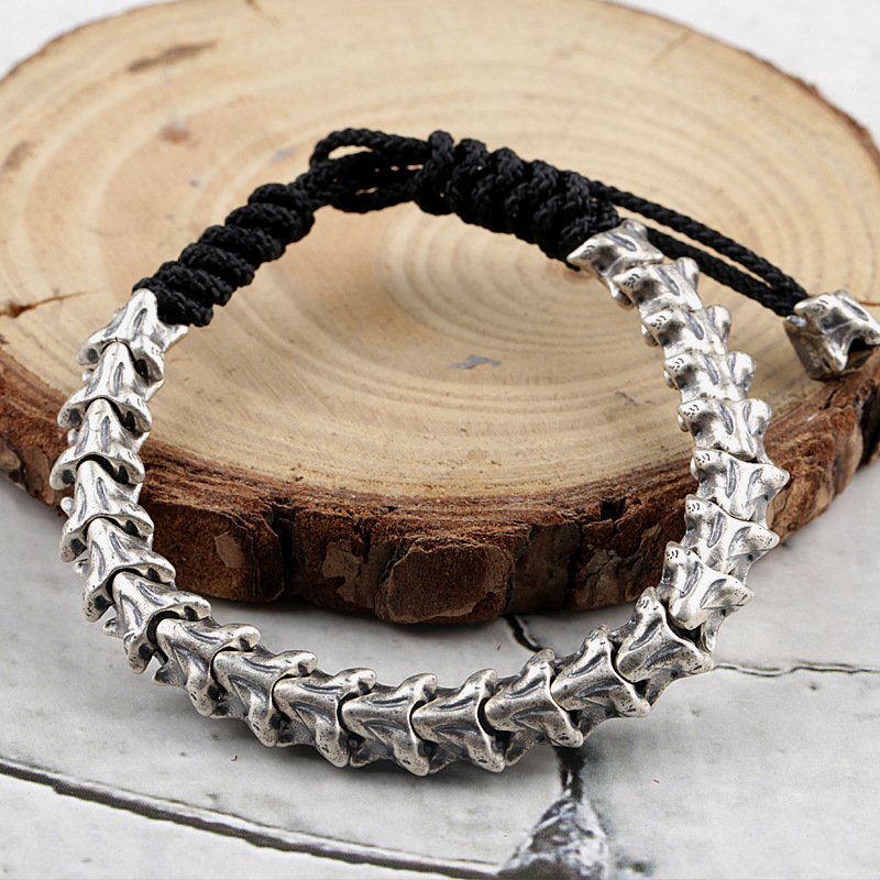 Retro Punk Spine Snake Bracelet