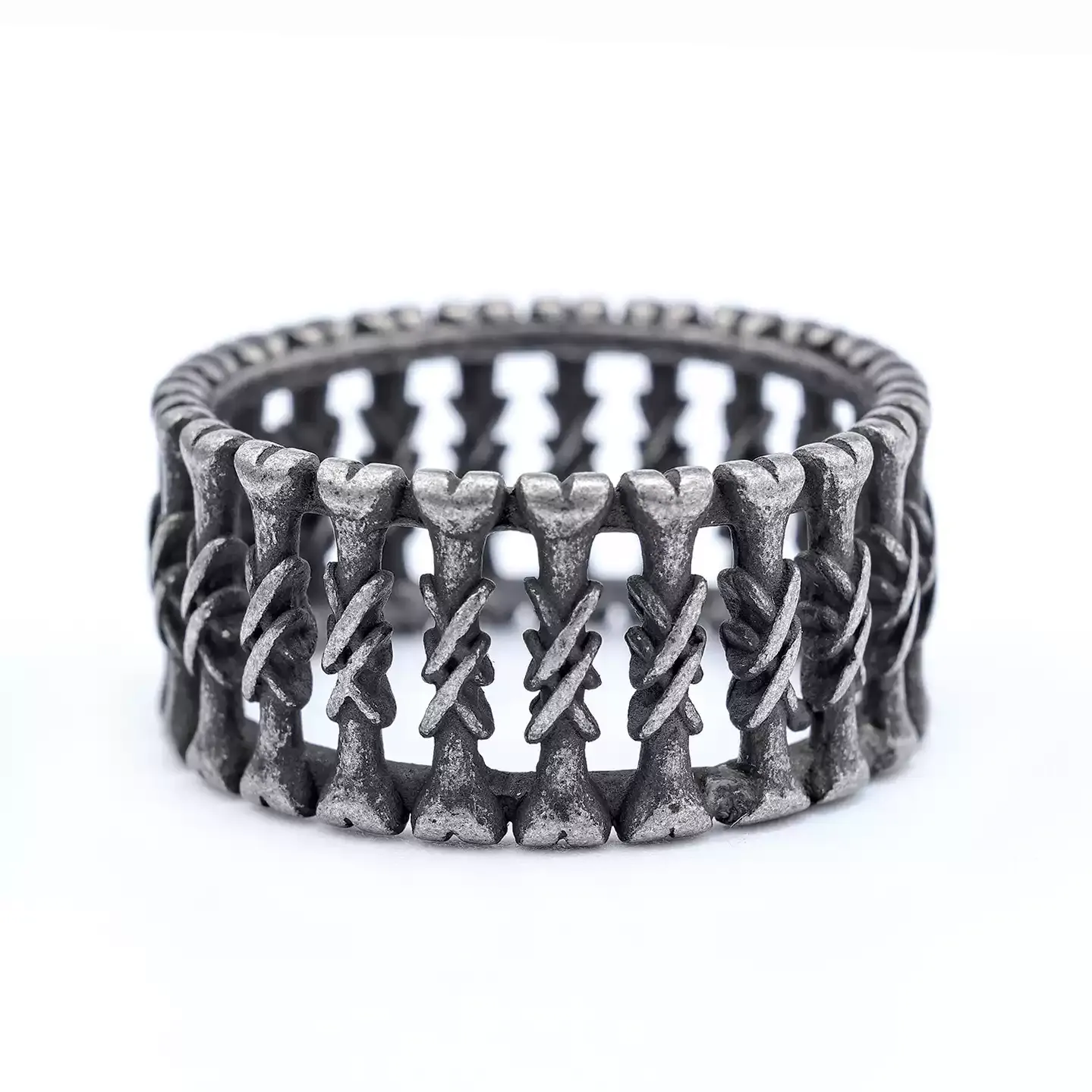 Bone Cutout Vintage Ring