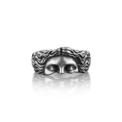 Half face ring