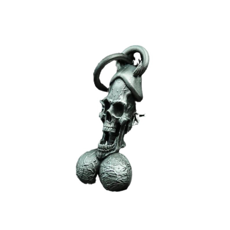 Mushroom Shape Skull Necklace