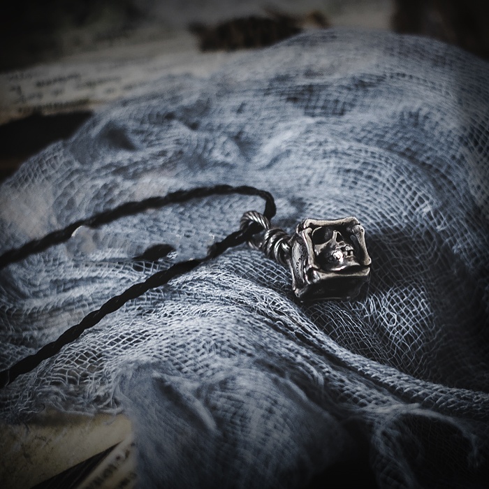 Imprisoned Skull Necklace