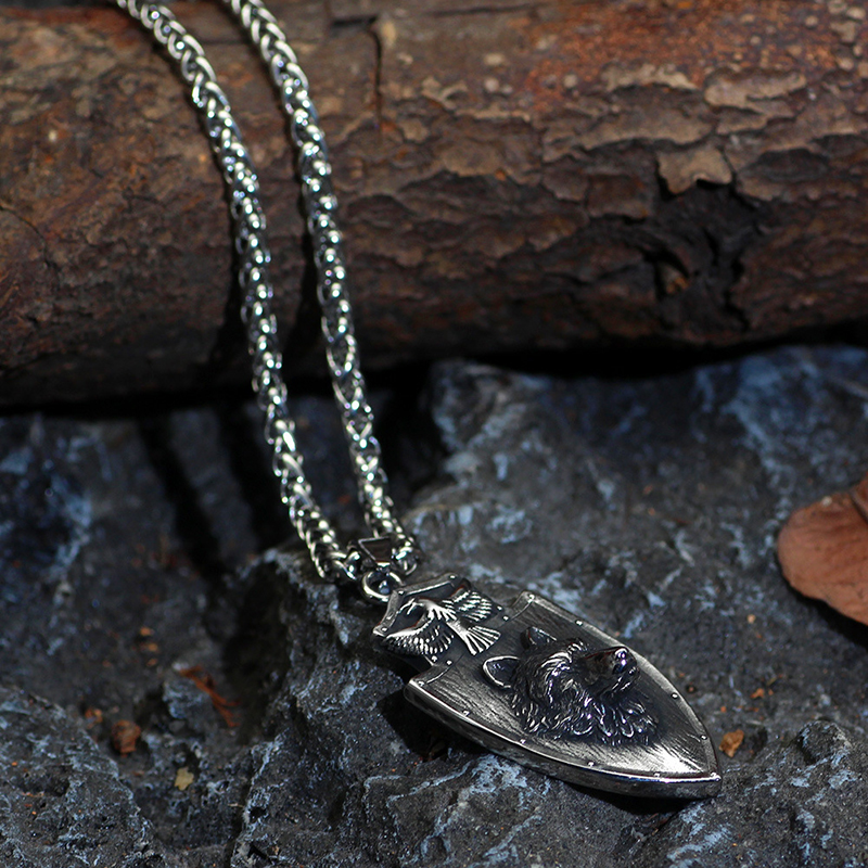 European and American punk hip-hop necklace