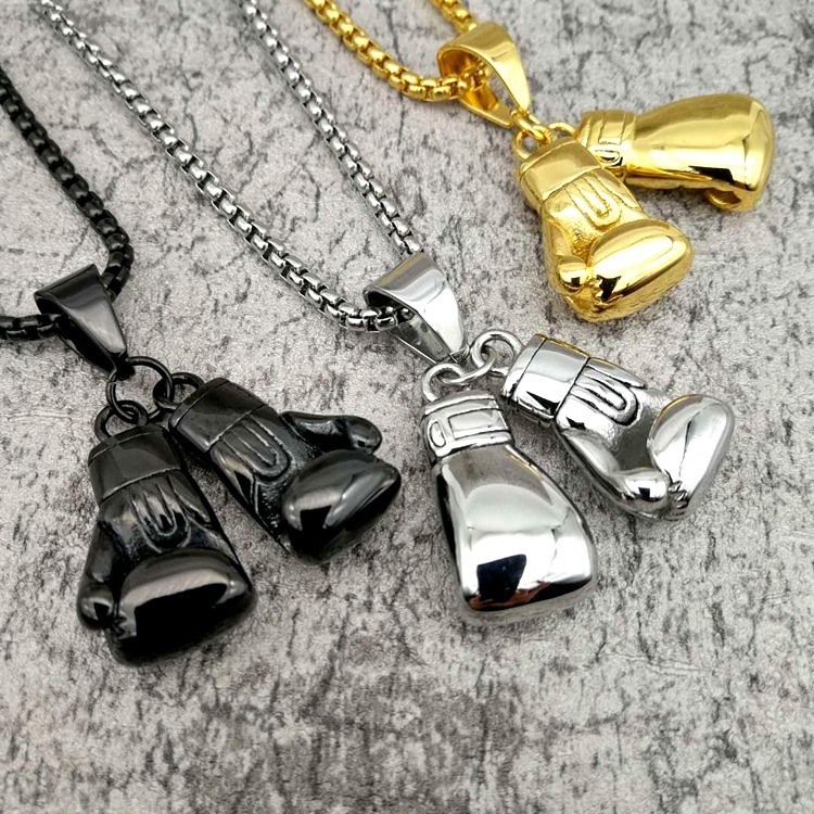 "Brave Fist" Boxing Glove Necklace