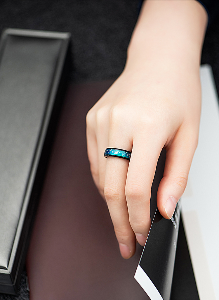 ECG Temperature Color Changing Ring