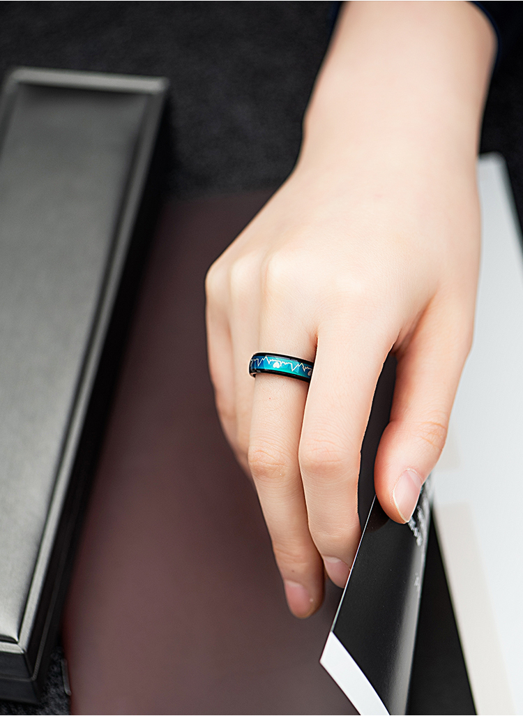 ECG Temperature Color Changing Ring