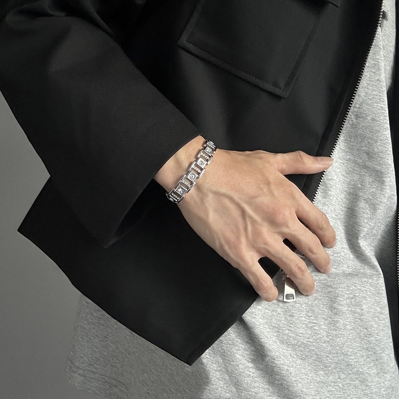 Diamond Square Bracelet