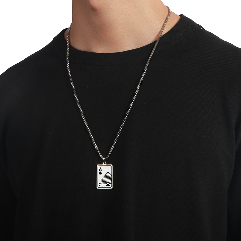 Playing Card Necklace