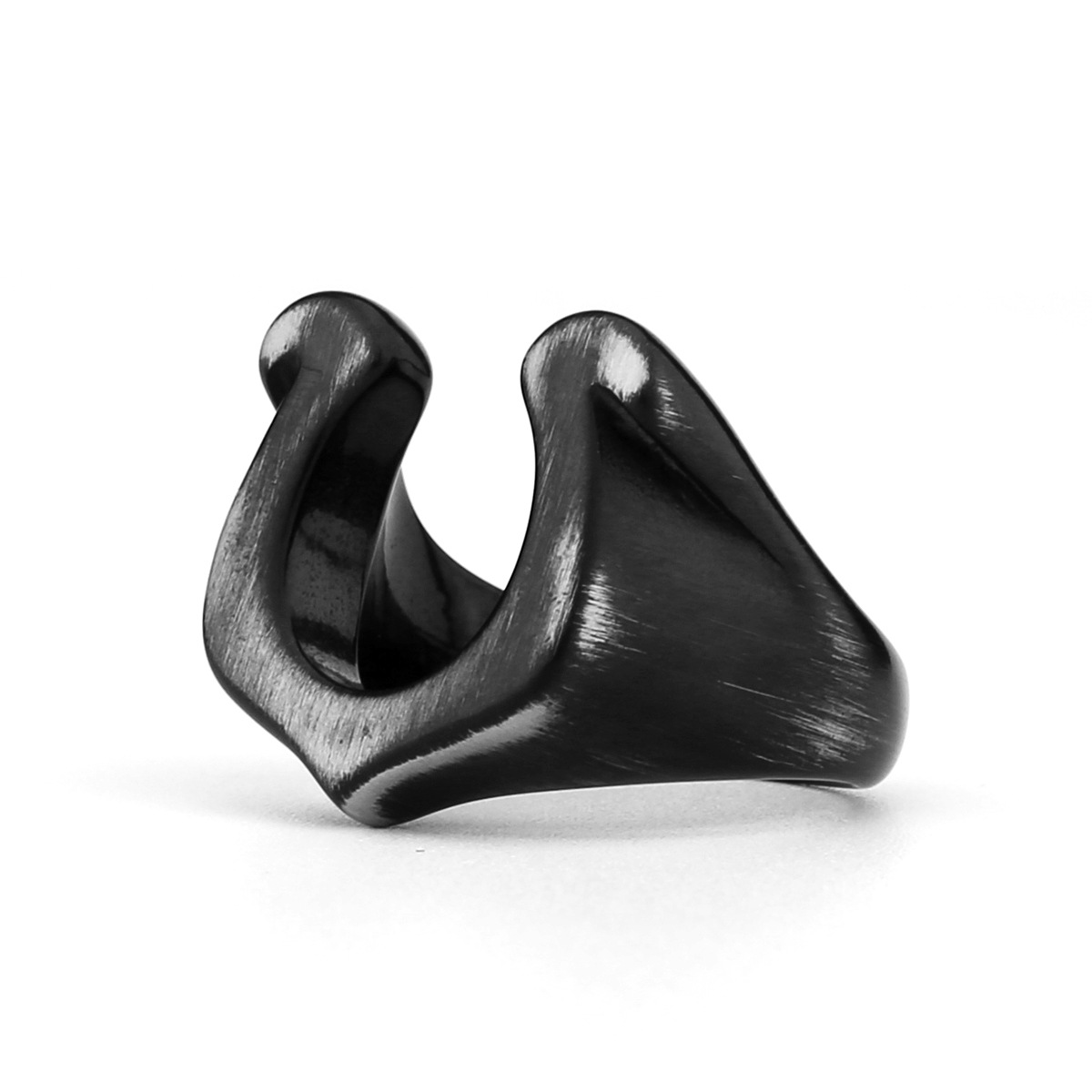Rock Punk Horseshoe Ring