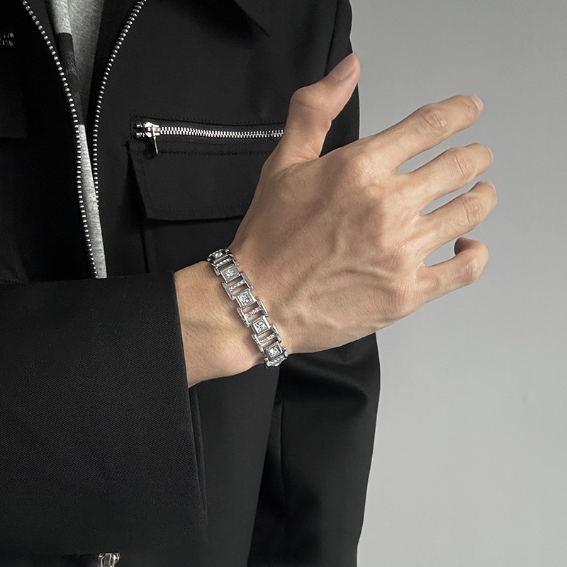 Diamond Square Bracelet