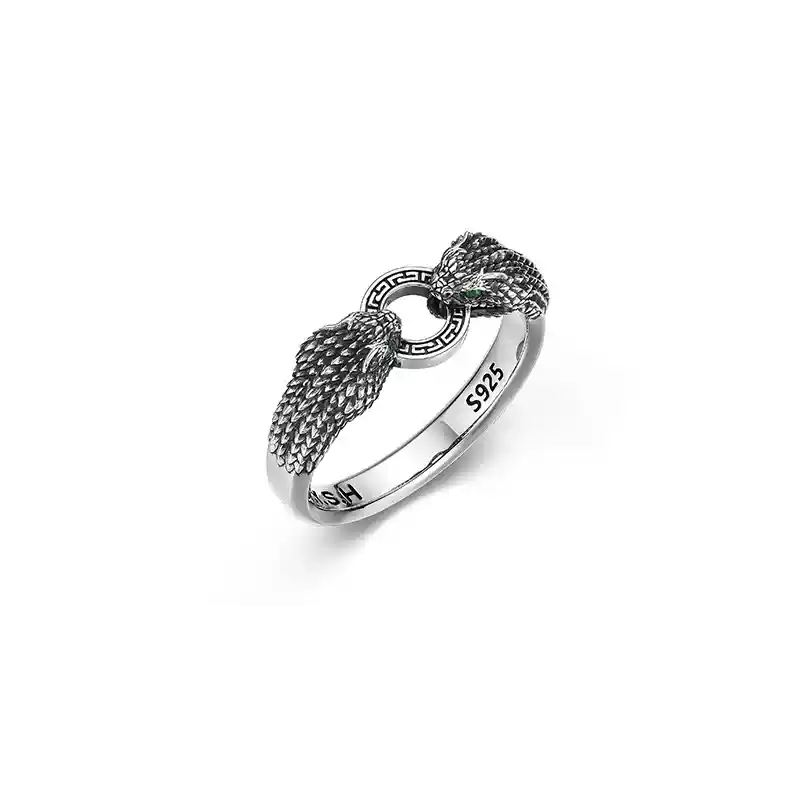 3D snake head ring original design
