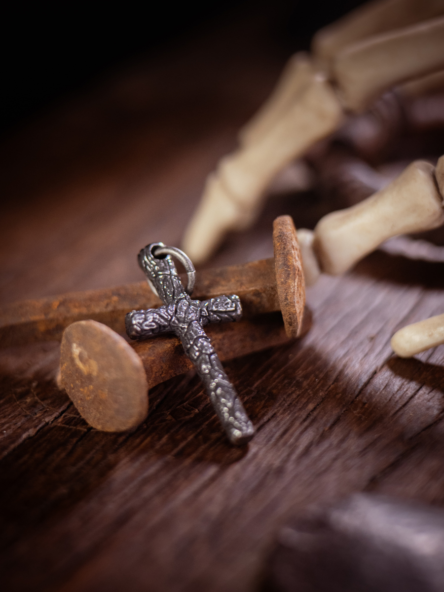 Devil's Eye Cross Necklace