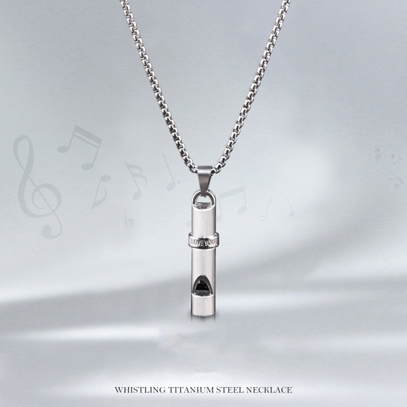 Whistle necklace
