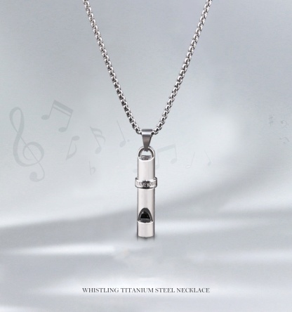 Whistle necklace