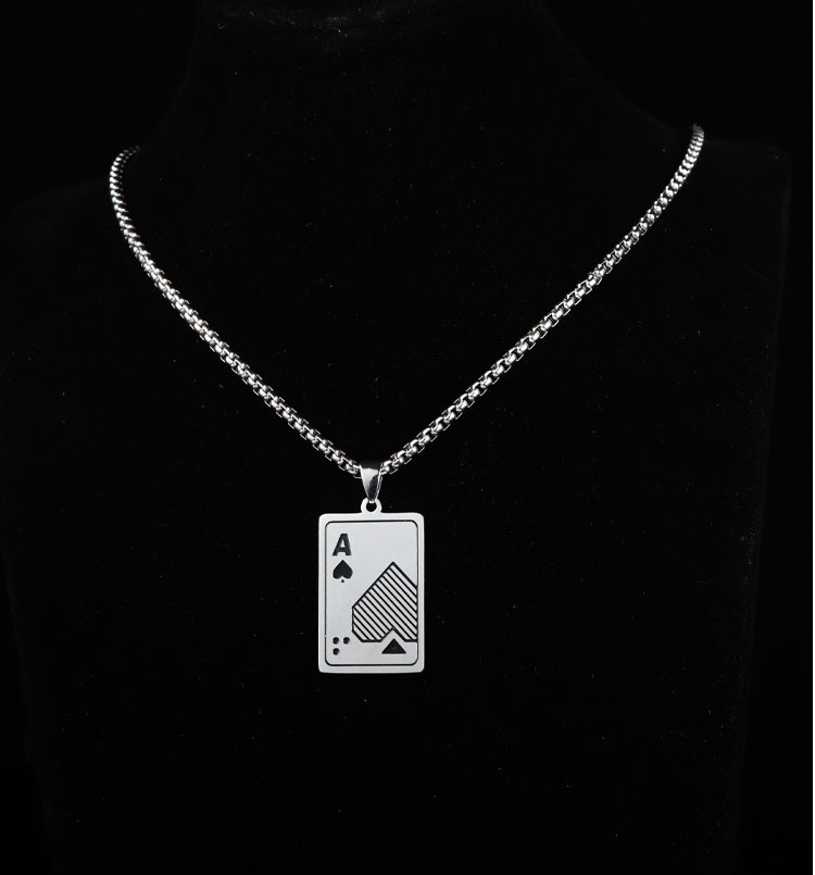 Playing Card Necklace