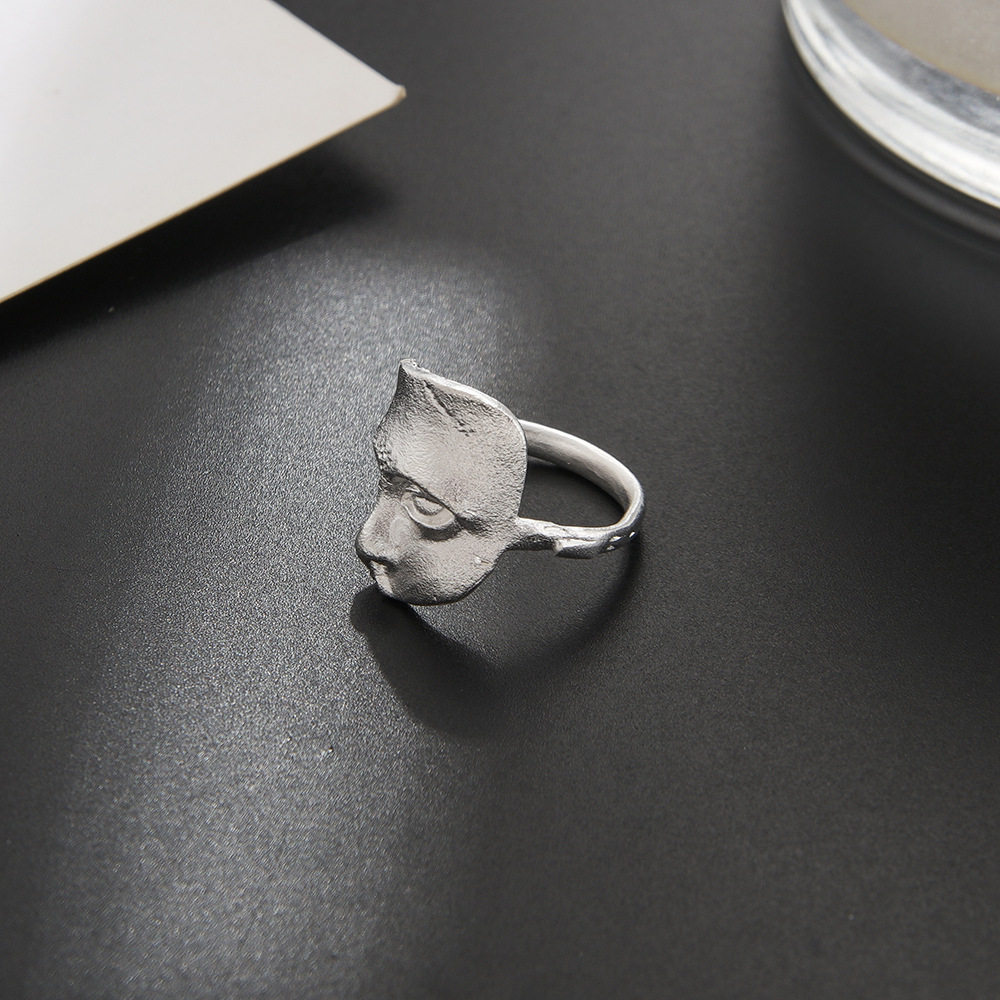 Frosted mask ring