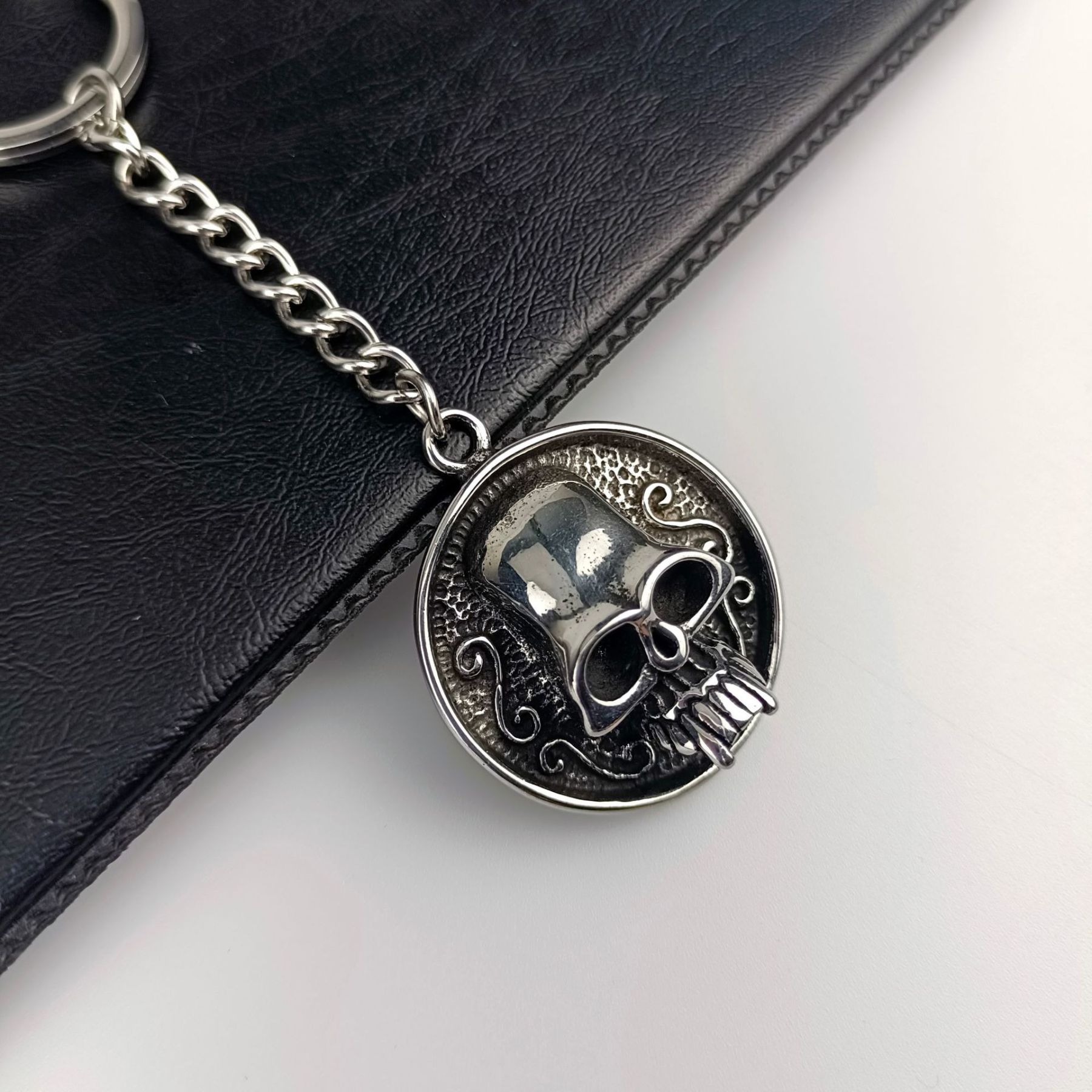 Silver Skull Necklace