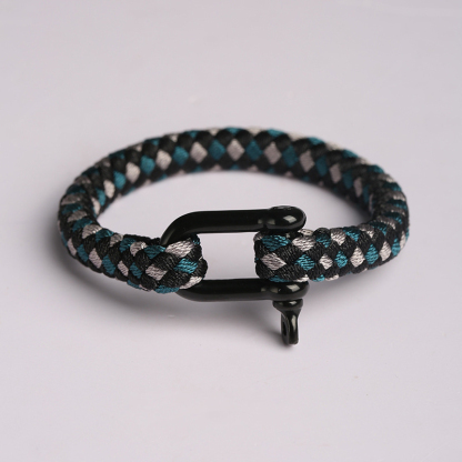 Burning gyroscope men's bracelet