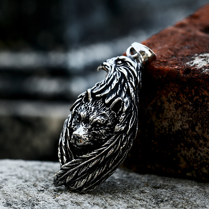 Silver Aegis · Eagle Wolf Badge