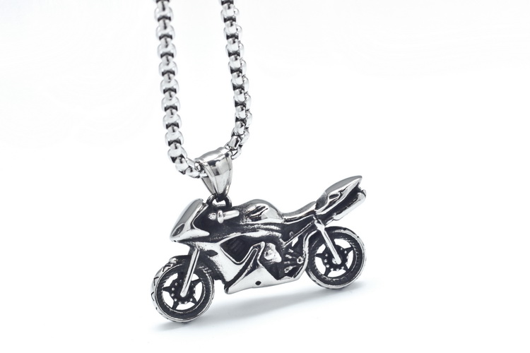 Personalized Motorcycle Necklace