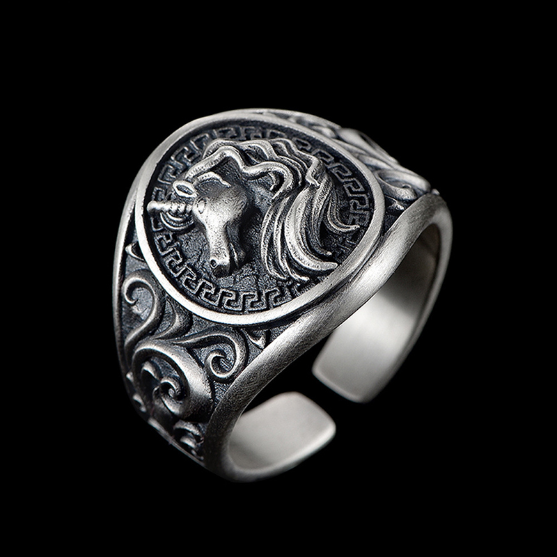Personalized 3D unicorn ring