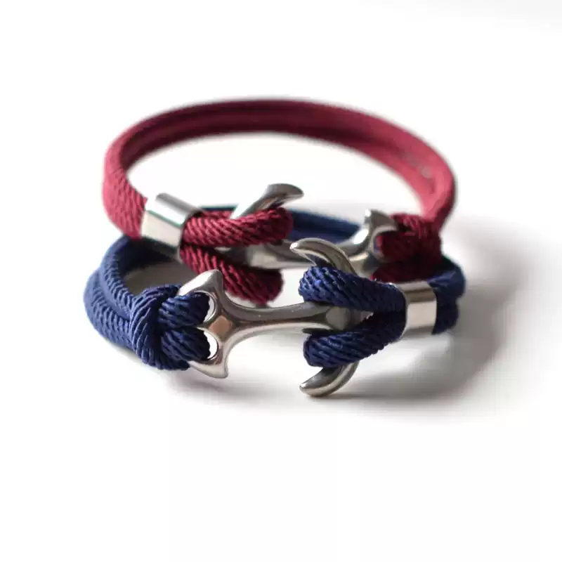 Anchor Braided Handmade Bracelet