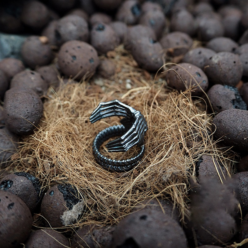 Original handmade niche classic motorcycle shaped ring