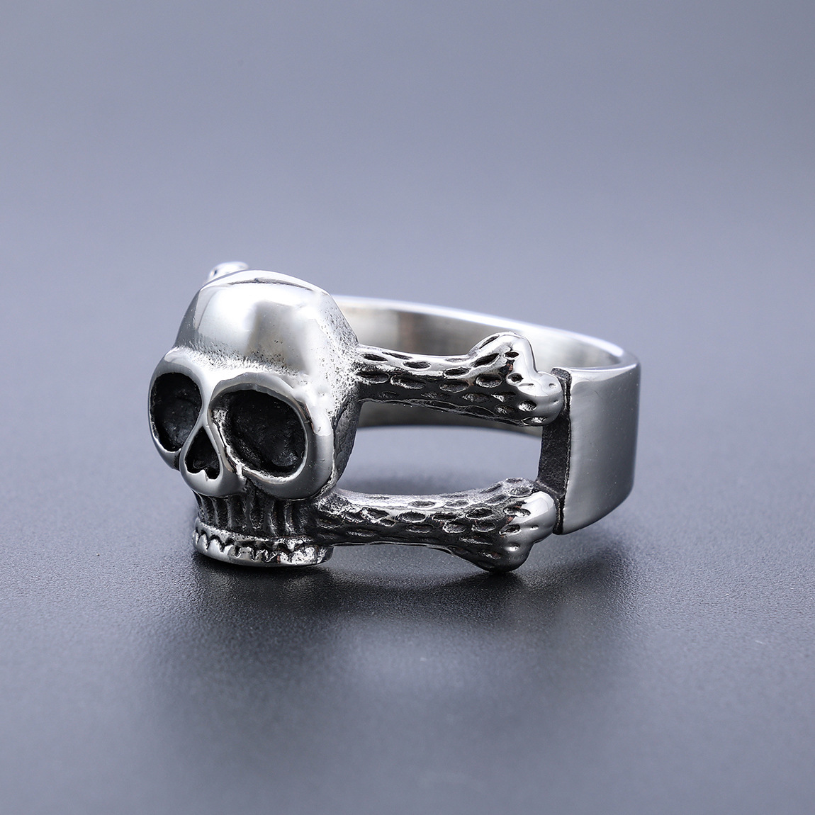 Skull Bone Shape Ring