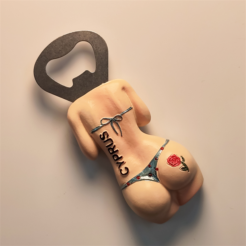 3D Bikini Fridge Magnet Bottle Opener