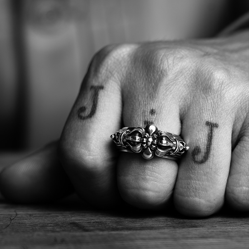 Crown Clown 925 Sterling Silver Ring