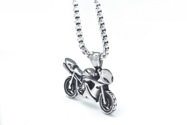 Personalized Motorcycle Necklace