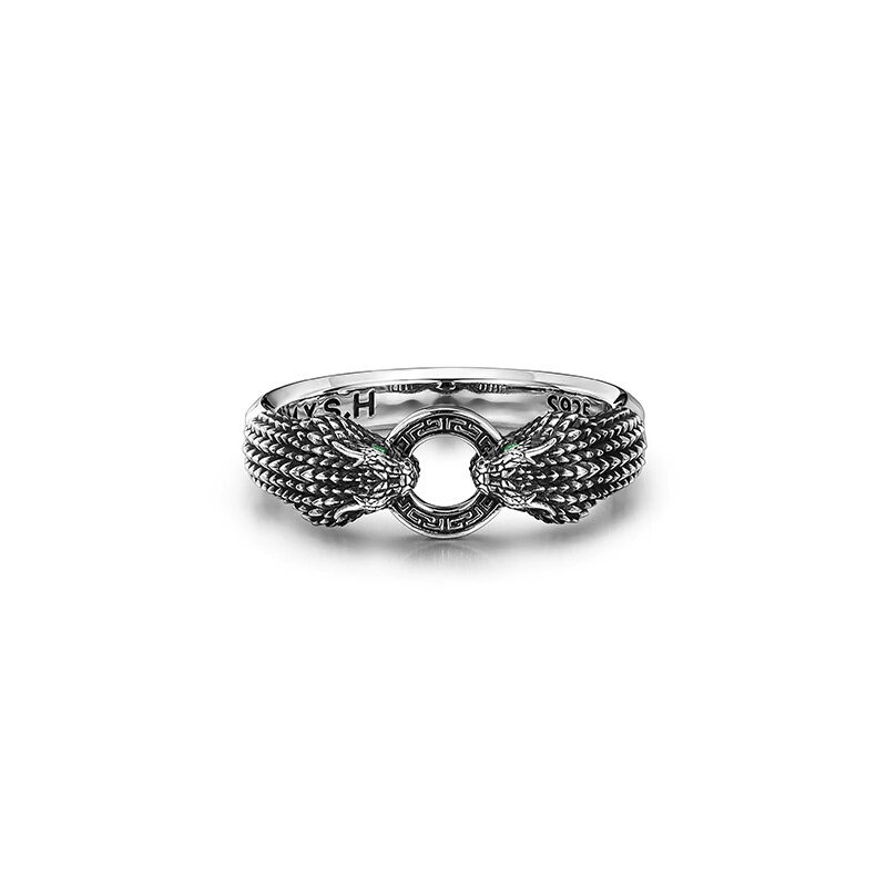 3D snake head ring original design