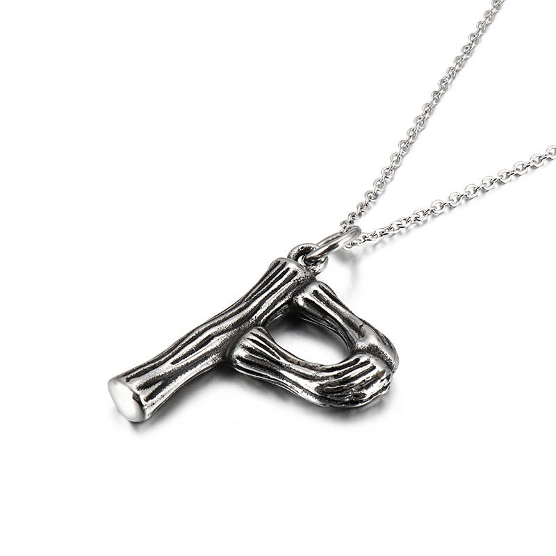 Alphabet Pendant Necklace