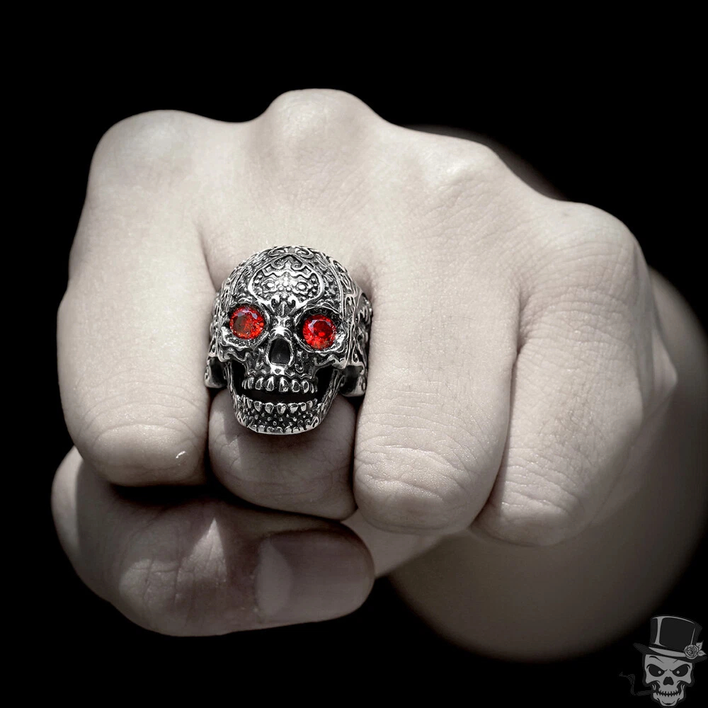 Dark Skull Ring